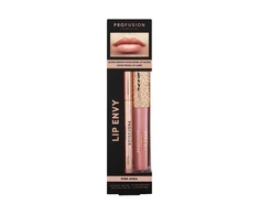 Set Profusion Cosmetics: Lip Envy Rožinė Aura Lūpų blizgis 3.5 ml + Lip Envy Rožinė Aura Lip Liner 0.3 g