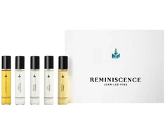 Set Reminiscence: Rose Tentation, Eau De Parfum, Unisex, 11 ml + Bois Etoile, Eau De Parfum, Unisex, 11 ml + Souffle Ambre, Eau De Toilette, Unisex, 11 ml + Le Patchouli, Eau De Toilette, Unisex, 11 ml + Dolce Riviera, Eau De Parfum, Unisex, 11 ml