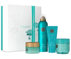 Set Rituals: The Ritual Of Karma, Kreminis Mask, For Face, 125 ml + The Ritual Of Karma, Exfoliating, Body Scrub, 125 g + The Ritual Of Karma, Hydrating, Body Kreminis, 100 ml + The Ritual Of Karma, Shower Mousse, 200 ml