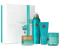 Set Rituals: The Ritual Of Karma, Kreminis Mask, For Face, 125 ml + The Ritual Of Karma, Exfoliating, Body Scrub, 125 g + The Ritual Of Karma, Hydrating, Body Kreminis, 100 ml + The Ritual Of Karma, Shower Mousse, 200 ml
