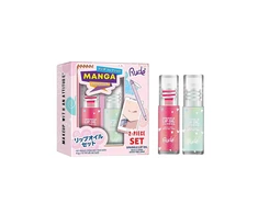 Set Rude Cosmetics: Mint Sparkle Lip Oil, 4 ml + Watermelon Sparkle Lip Oil, 4 ml