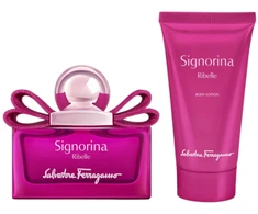 Salvatore Ferragamo Signorina Ribelle EDP rinkinys moterims (EDT 30 ml + Losjonas kūnui 2 x 50 ml)