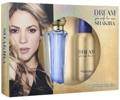 Set Shakira: Dream You Only Live Once Eau De Toilette For Women, 80 ml + Dream You Only Live Once Dezodorantas Purškiklis For Women, 150 ml