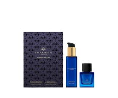 Rinkinys „Thameen London“: „Amber Room“ kvepalų ekstraktas unisex, 50 ml + „Amber Room“ kūno losjonas, 100 ml