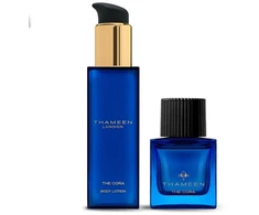 Rinkinys „Thameen London“: „The Cora Extrait De Parfum Unisex“, 50 ml + „The Cora Losjonas kūnui“ kūnui, 100 ml