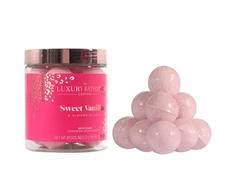 The Luxury Bathing Grace Cole Sparkling bath balls Vanilla &amp; Almond 12 x 15 g