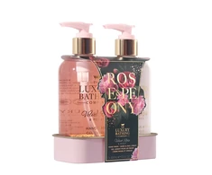 The Luxury Bathing Grace Cole Rose &amp; Peony moisturizing hand care gift set 2 pcs