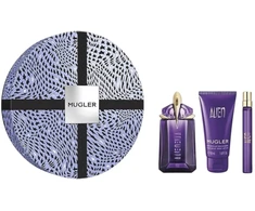 Set Thierry Mugler: Alien Eau De Parfum For Women, 60 ml + Alien Hydrating Losjonas kūnui, 50 ml + Alien Eau De Parfum For Women, 10 ml