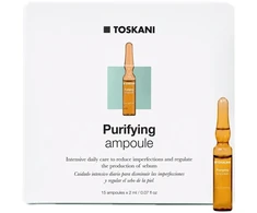 Set, Toskani, Purifying, Balancing, Daily, Ampoules Treatment Serum, For Face, For Women, 15 pcs, 2 ml