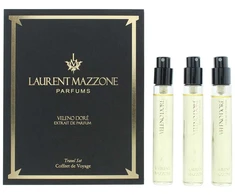 Set Trio, Laurent Mazzone, Veleno Dore, Extrait De Parfum, Unisex, 3 pcs, 15 ml