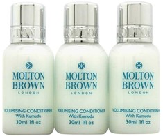 Rinkinys „Trio Molton Brown Kumudu“ plaukų kondicionierius, suteikiantis apimties, 3 vnt., 30 ml