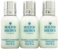 Rinkinys „Trio Molton Brown Kumudu“ plaukų kondicionierius, suteikiantis apimties, 3 vnt., 30 ml