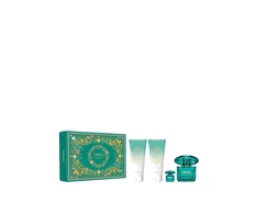 Versace Crystal Emerald Gift Set rinkinys moterims (EDP, 90 ml + kūno losjonas, 100 ml + dušo želė, 100 ml, + EDP, 5 ml)