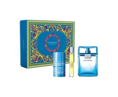 Set Versace: Eau Fraiche Eau De Toilette For Men, 100 ml + Eau Fraiche Eau De Toilette For Men, 10 ml + Eau Fraiche Dezodorantas Stick For Men, 75 ml