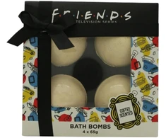 Set, Warner Bros, Friends, Relaxing, Coffee, Bath Bomb, Coffee, x4 pcs, 65 g