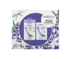 Set Yardley: English Lavender Body Powder, 100 g + English Lavender Cleansing &amp; Moisturising Scented Soap Bar , 125 g