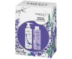 Set Yardley: English Lavender Hydrating Kūno prausiklis, 250 ml + English Lavender Hydrating Losjonas kūnui, 250 ml