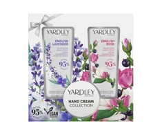 Set Yardley: English Rose Hand Kreminis, 50 ml + English Lavender Moisturizing Hand Kreminis, 50 ml