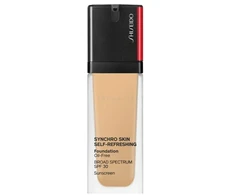 „Shiseido“, „Synchro Skin“ gaivinantis skystas makiažo pagrindas be aliejaus, 330, bambukas, SPF 30, 10 ml *Testuojamasis buteliukas