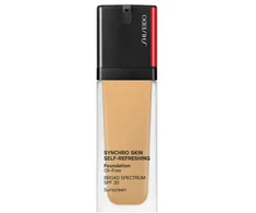 „Shiseido Synchro Skin“ gaivinantis skystas makiažo pagrindas be aliejaus, 340, ąžuolo spalvos, SPF 30, 10 ml *Testuojamasis vienetas