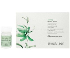 „Simply Zen“ raminamasis nenuplaunamas galvos odos serumas raminimui, 12 vnt., 5 ml