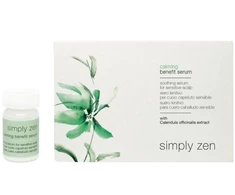 „Simply Zen“ raminamasis nenuplaunamas galvos odos serumas raminimui, 12 vnt., 5 ml