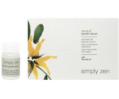 Set Simply Zen Dandruff Benefit Hair Serum Nuo pleiskanų, 12 vnt., 5 ml