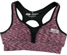 Skechers, Erinlined, Sports Women Synthetic Bra, Magenta, For Women, Size 10