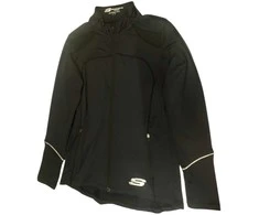 Skechers, Leia Mari, Sports Women Synthetic Jacket, Juodas, Size 12
