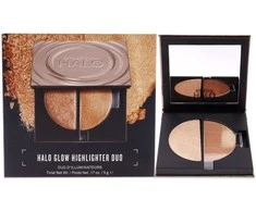 „Smashbox Halo Healthy Glow“ šviesinamųjų šviestuvų paletė „Golden Pearl“, 5 g