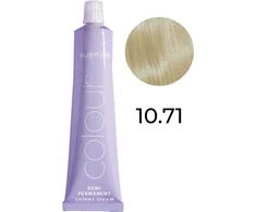 Subrina Professional, Demi Permanent Colour, Demi-Permanent Hair Dye, 10/71 Stone Lightest Skirtas šviesiems plaukams, 60 ml