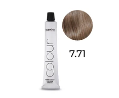 Subrina Professional, Essential Colour, Permanent Hair Dye, 7/71 Medium Ashy Chestnut Skirtas šviesiems plaukams, 100 ml
