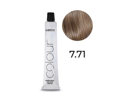 Subrina Professional , Essential Colour, Permanent Hair Dye, 7/71 Medium Ashy Chestnut Skirtas šviesiems plaukams, 100 ml For Women