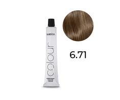 Subrina Professional, Essential Colour, Permanent Hair Dye, 6/71 Dark Ashy Chestnut Skirtas šviesiems plaukams, 100 ml