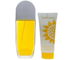 Sunflowers Set Elizabeth Arden: Sunflowers, Perfumed, Day - Night, Losjonas kūnui, 100 ml + Sunflowers, Eau De Toilette, For Women,