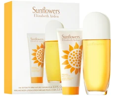 Sunflowers Set Elizabeth Arden: Sunflowers, Perfumed, Day - Night, Losjonas kūnui, 100 ml + Sunflowers, Eau De Toilette, For Women,