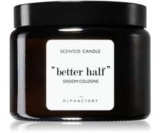 The Olphactory Aromatinė žvakė “Better Half“ (kedro, ambros ir sandalmedžio kvapo), 360 g