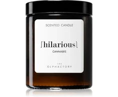 The Olphactory Hilarious Cannabis Scented Candle, 135 g