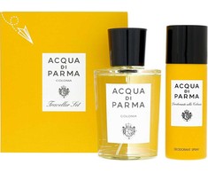 Travel Set Acqua di Parma: Colonia, Anti-Perspirant, Dezodorantas Purškiklis, For Men, 50 ml + Colonia, Eau De Cologne, For Men, 100 ml