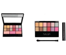 Trousse 237 Set Nouba: Nouba Multi-use Face Palette 12 Shades, 36 g + Nouba Volum Blakstienų tušas