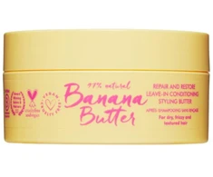 Umberto Giannini Banana Butter Hair Leave-In Conditioner Repairing &amp; Defrizzing, 200 ml