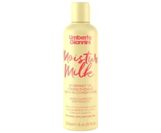 Umberto Giannini Moisture Milk Hair Leave-In Conditioner Minkštinantis ir glotninantis &amp; Curl Definition, 250 ml