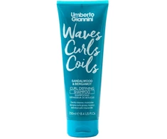 Umberto Giannini, Waves Curls Coils, Hair Šampūnas, Defining &amp; Moisturising, 250 ml