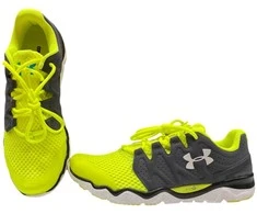 Under Armour, Micro G Optimum, Sport Shoes, Pilkas/Neon, For Men, 8/42.5