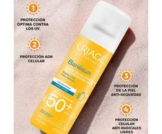 Uriage Bariesun Apsauga nuo saulės Sunscreen Purškiklis SPF 50+ apsauginė kūno dulksna nuo saulės, 200 ml