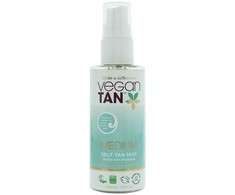 Nuxe Vegan Tan, Medium, įdegis, savaiminio įdegio purškalas, veidui ir kaklui, 100 ml, moterims