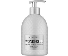 Vivian Gray Wonderful Baltas Valley Liquid Soap skystas rankų muilas, 500 ml