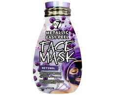 w7 W7, Metallic Easy-Peel Retinol, pleiskanojanti kaukė, veidui, 10 g