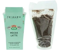 Warner Bros. Friends Mocha Latte valomasis kūno šveitiklis moterims, 260 g