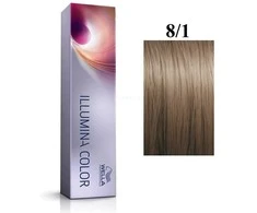 Wella Professionals , Illumina Color, Permanentiniai plaukų dažai, 8/1, 60 ml Moterims